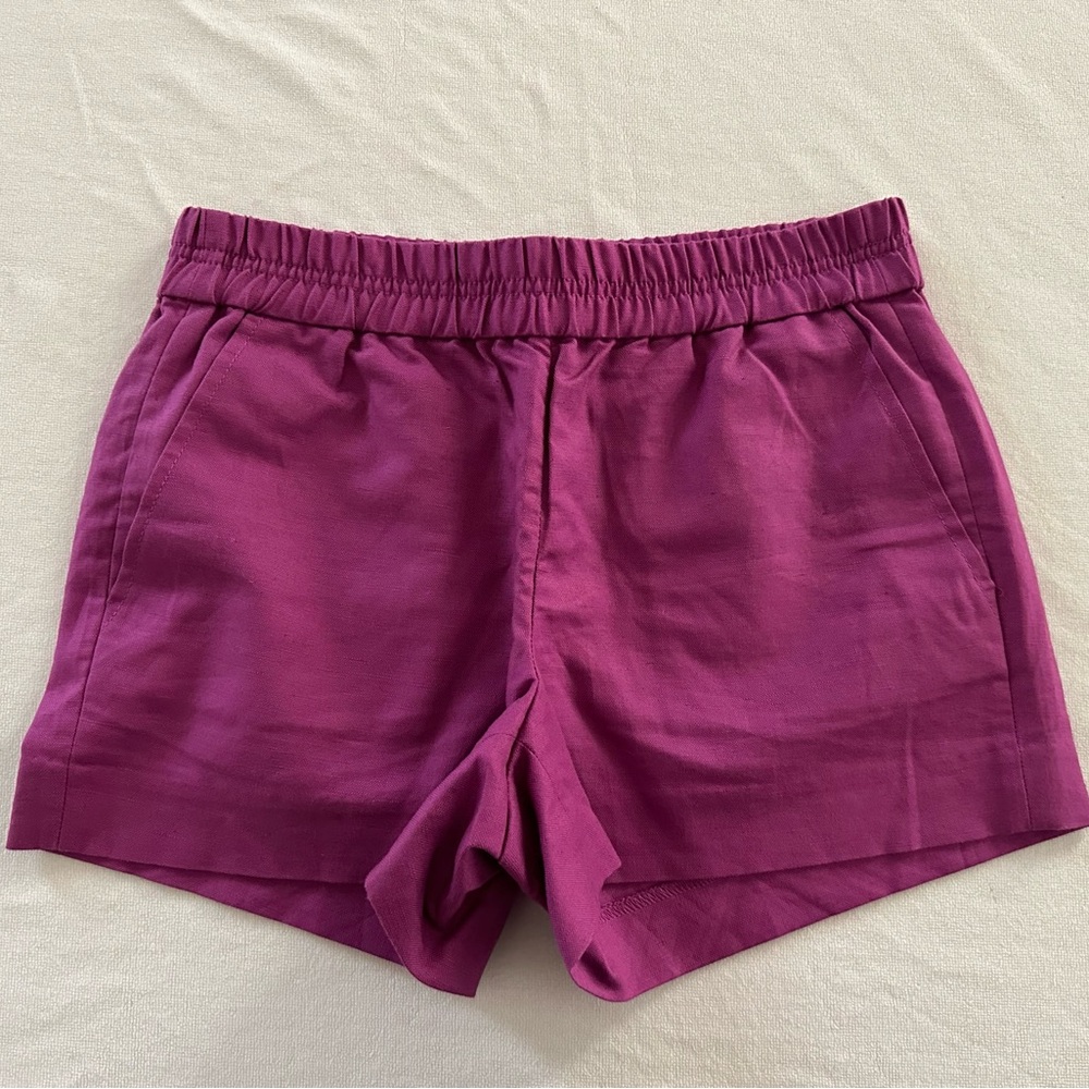 J Crew shorts. Size 0. Purple